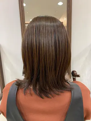 ミディアム カラー 《大人気髪質改善》 プログレス国分寺店のヘアスタイル