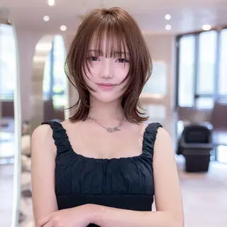 ミディアム driP. by HAVANA原宿所属・原宿/韓国/髪質改善 /レイヤー/ボブのヘアスタイル