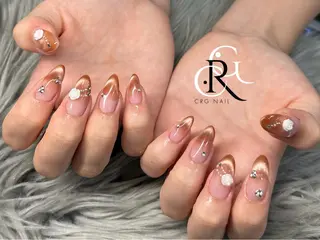 ネイル 美フォルム✨ CRG　RURIのネイルデザイン