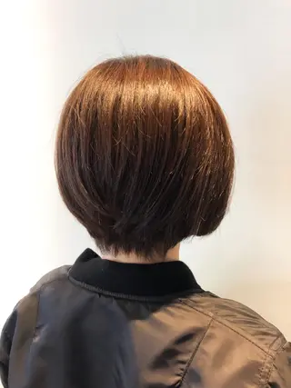 ショート ボブ×縮毛矯正 ryotaのヘアスタイル
