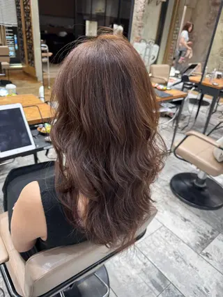 ロング 透明感カラー🎨 田嶋翔真のヘアスタイル