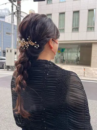 ヘアアレンジ 風元 亜友美のその他イメージ