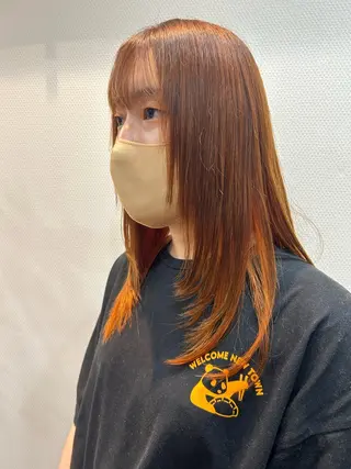 セミロング hairstudio    area所属・目黒 沙織のヘアスタイル