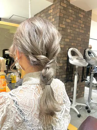 ミディアム カラー TERRACE LUXBE阿倍野アポロ店所属・ショートカット支持率 NO.1✨清家央隆のヘアスタイル