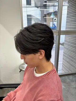 メンズ メンズ特化✨️ 韓国風パーマ🔥一八のヘアスタイル