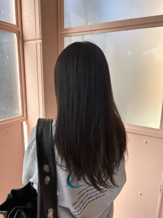 ロング カラー 鈴木愛海/似合わせ /透明感カラーのヘアスタイル