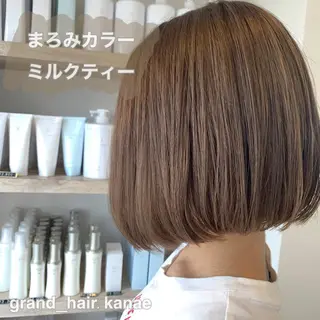 ショート カラー ホラオク カナエのヘアスタイル