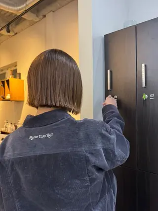 ミディアム nao/福岡美容室 パーマ/ボブパーマのヘアスタイル