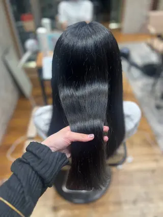 ロング カラー AFLOAT RUVUA所属・新宿カラー アレンジ🌼さきえのヘアスタイル