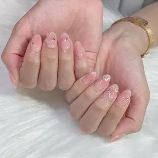 ネイル Mai/パラジェル 持ち込み/長さだしのネイルデザイン