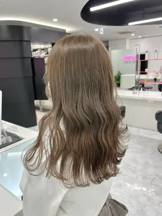 ロング 💍大人デザイン /ハイトーン♡リクトのヘアスタイル