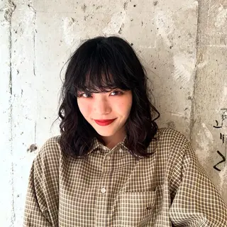 ミディアム 似合わせスタイル 山本風太のヘアスタイル