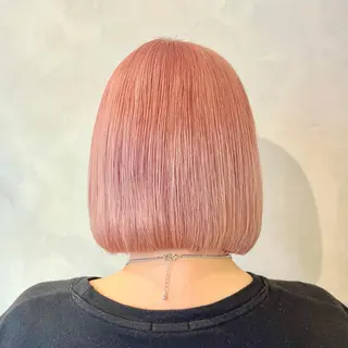 ショート カラー 🤍髪質改善➕透明感 カラー🤍川上葵のヘアスタイル