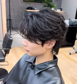 メンズ 渋谷メンズパーマ🌀 大人ヘア/くりのヘアスタイル