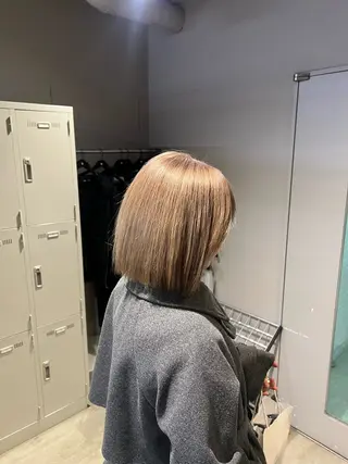 ショート カラー 韓国レイヤーカット /REIのヘアスタイル