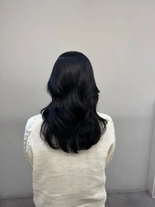 セミロング カラー AHNKISM所属・似合わせカット💎 トレンドレイヤーのヘアスタイル