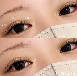 マツエク・マツパ Lumina Fuyumiのマツエク・マツパデザイン