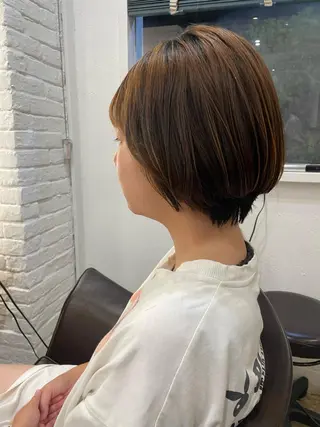 ショート ASGROW'eclat(帯山店)所属・須惠 優理愛のヘアスタイル