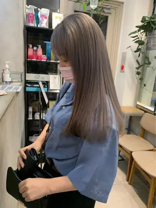 ロング 艶カラー 🤍🫧/makoのヘアスタイル