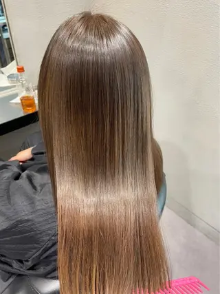 ロング カラー 豊中/メンズ特化 岡田 龍之介のヘアスタイル