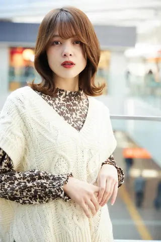 ショート カラー パーマ lore下北沢 Officialのヘアスタイル