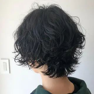 パーマ 上平 綾菜のヘアスタイル