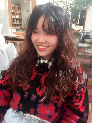 パーマ a rikaのヘアスタイル