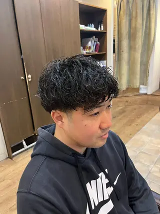 パーマ メンズ Cecil hair JR尼崎店所属・JR尼崎店 村田 優真のヘアスタイル