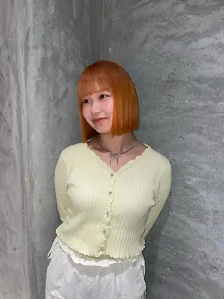 ミディアム カラー HIKARIS相川店所属・asada makotoのヘアスタイル