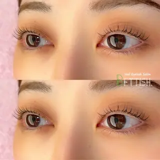 マツエク・マツパ BETTISH🩵 SERIのマツエク・マツパデザイン