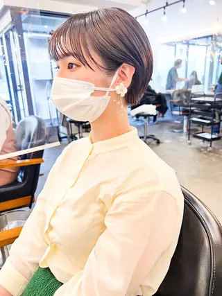 ショート カラー レイヤーカット/ 火ノ見🪡のヘアスタイル