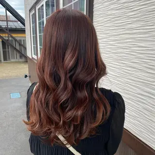 ロング カラー ヘアアレンジ HAIR SALON Apollo所属・西澤 真紀のヘアスタイル