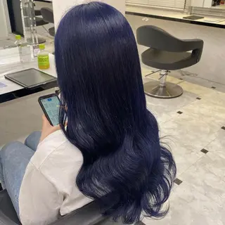 ロング カラー 🌐カワイイ製造機 💖マチ🦋のヘアスタイル