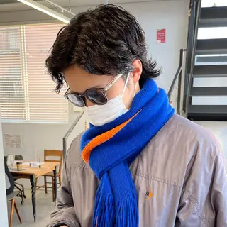 パーマ メンズ 山口 モエのヘアスタイル