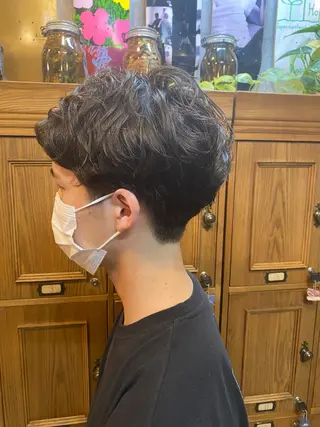 ショート メンズ 【扉gate】野崎 英幸のヘアスタイル