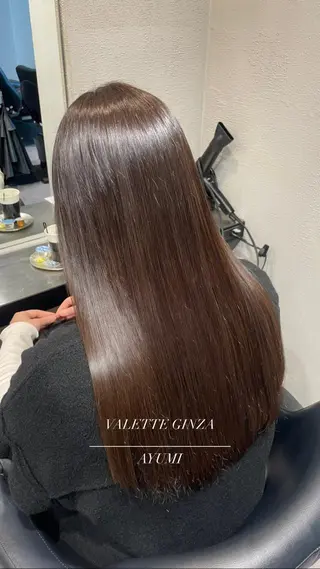 ロング カラー 銀座/韓国ヘア🤍 レイヤーAYUMIのヘアスタイル