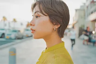 ショート diar江ノ島所属・mai🤍透明感/ 縮毛矯正/藤沢江ノ島のヘアスタイル