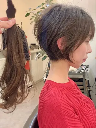 ショート i.Ehime所属・VIEW EHIME 齋藤  あつきのヘアスタイル