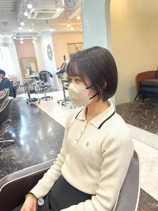 ショート 亀川蓮 Agu hairのヘアスタイル