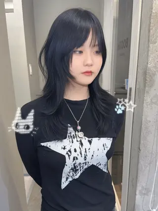 ロング Amelie所属・Amelie yunのヘアスタイル