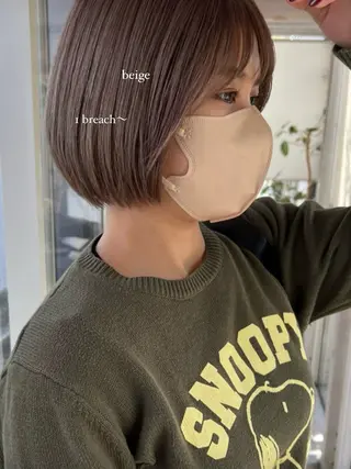 カラー 荻野 未来のヘアスタイル