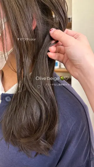 セミロング 🤍FLEAR 白濱 かえで🎀.⋆のヘアスタイル