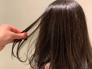 セミロング カラー 野々村 朋美のヘアスタイル