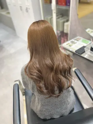 セミロング 【髪質改善サロン】 shes梅田のヘアスタイル