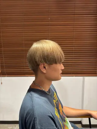 カラー メンズ 福田 卓矢のヘアスタイル