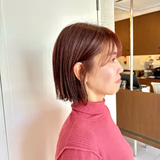 ショート カラー 透明感カラー/ 寺田千雅子のヘアスタイル