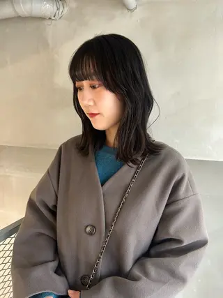 ミディアム カラー 透明感カラー🫧 nanohaのヘアスタイル