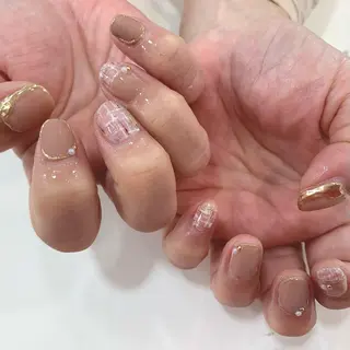 ネイル 岸本 みなみのネイルデザイン