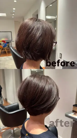 ショート 似合わせカット/ すずきたつやのヘアスタイル