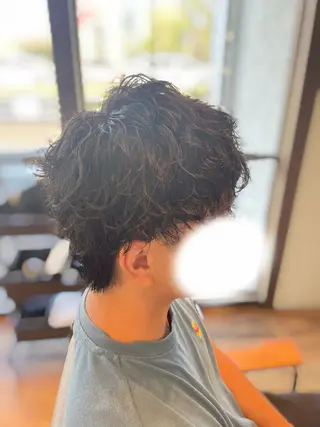 パーマ メンズ レナ┊︎髪質改善 ┊︎シルクストレートのヘアスタイル